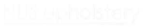 Nus Upholstery logo white